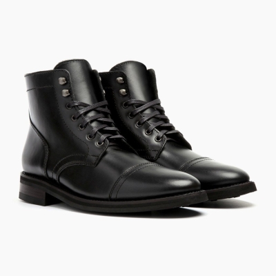 Black Thursday Boots Captain Men's Lace-Up Boots | MY70416ZH