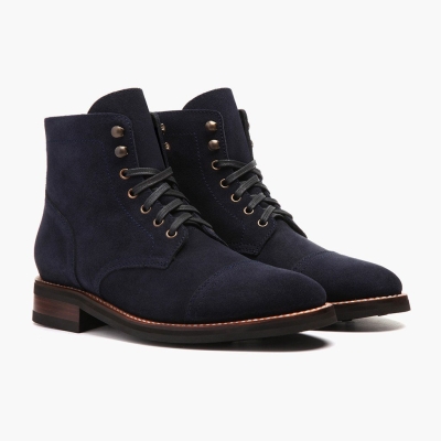 Blue Thursday Boots Captain Men's Lace-Up Boots | MY53028VA