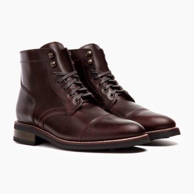 Brown Thursday Boots Captain Men's Lace-Up Boots | MY23179PS