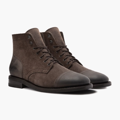 Brown Thursday Boots Captain Men's Lace-Up Boots | MY37280WY