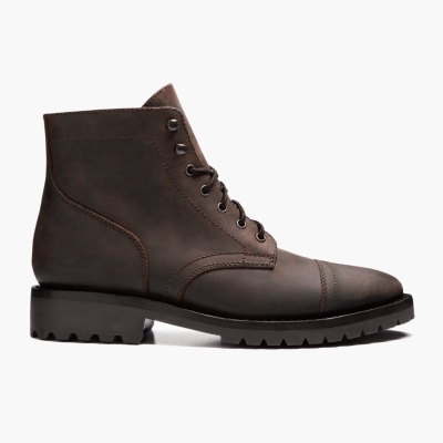 Brown Thursday Boots Captain Men's Rugged & Resilient | MY46709TO