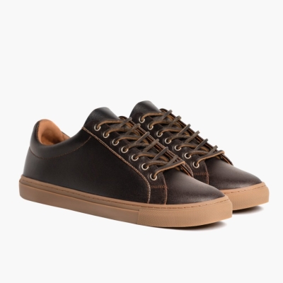 Brown Thursday Boots Premier Men's Low Top Sneakers | MY09254QX