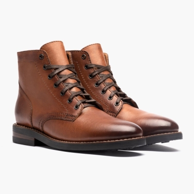 Brown Thursday Boots President Men's Lace-Up Boots | MY02156MD