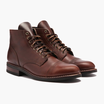 Brown Thursday Boots Vanguard Men's Lace-Up Boots | MY01342LM