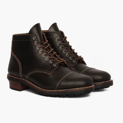 Brown Thursday Boots Vanguard Men's Lace-Up Boots | MY70351VD