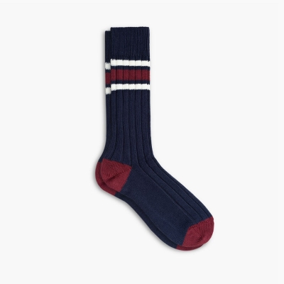 Navy Thursday Boots Sodello Legacy Women's Socks | MY07345IG