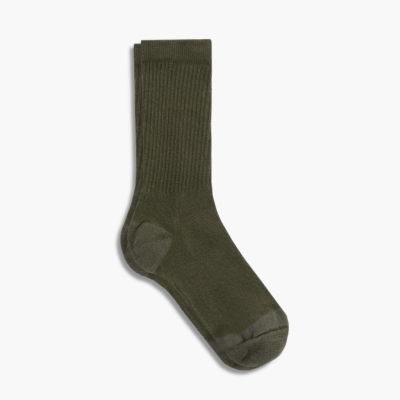 Olive Thursday Boots Sodello Classic Crew Men's Socks | MY02648BH