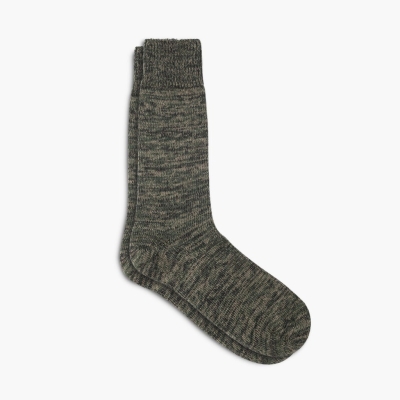 Olive Thursday Boots Sodello Marled Men's Socks | MY69520BZ